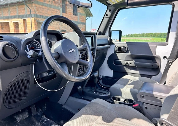 Jeep Wrangler cena 40900 przebieg: 139850, rok produkcji 2007 z Grybów małe 137